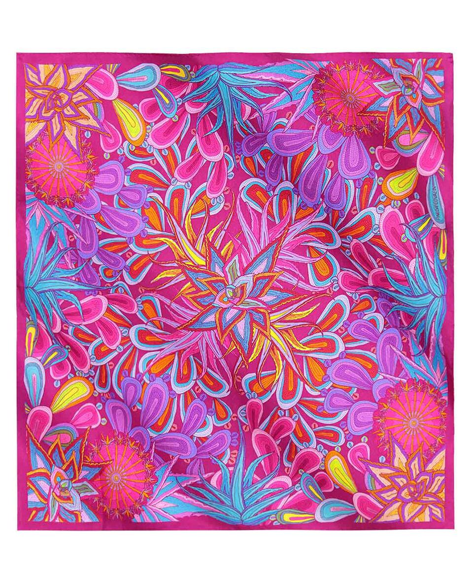 Pineda Covalin Mascada rosa Santuario Cactáceas Mujer