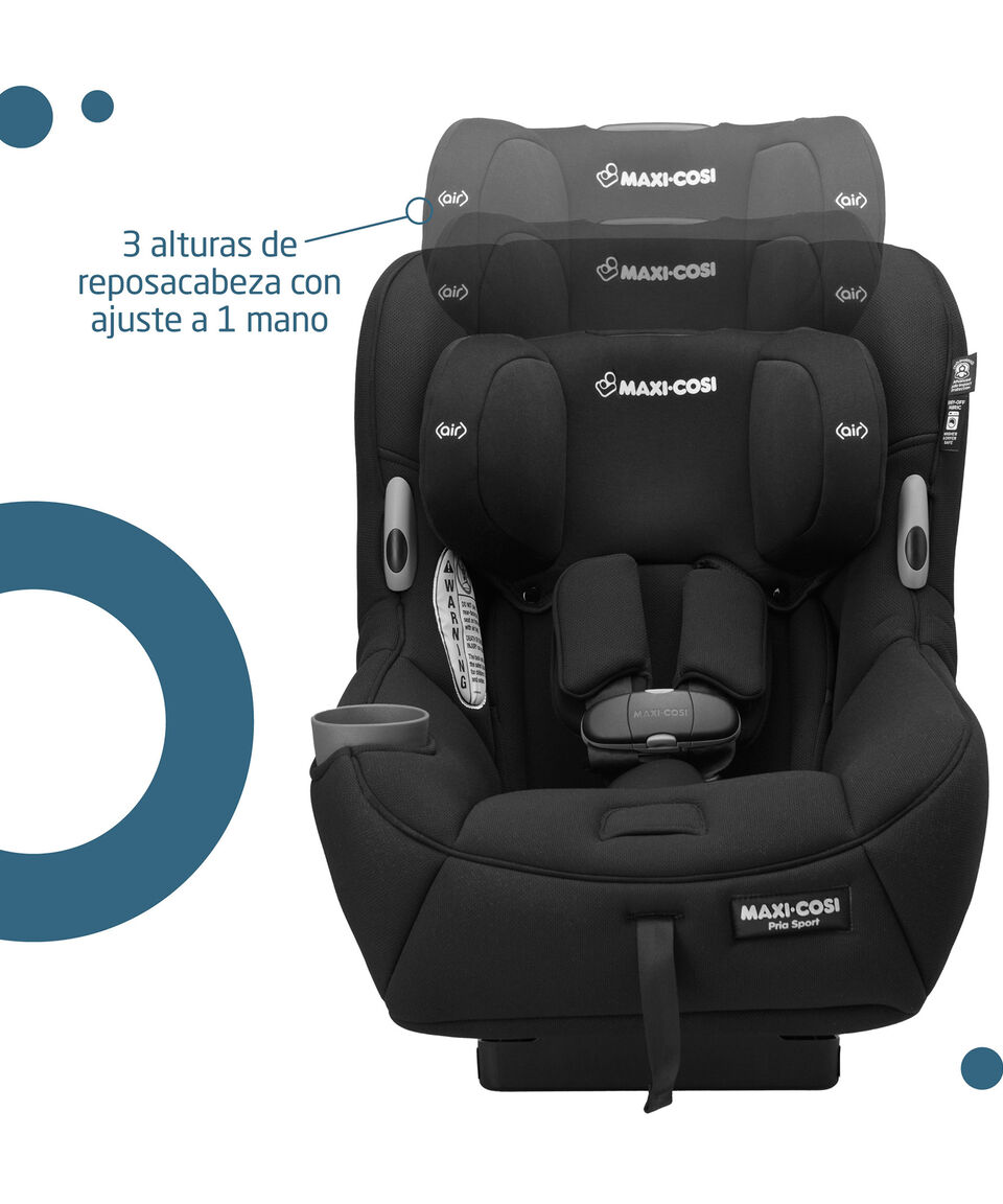 Maxi-Cosi Autoasiento Pria Sport Max Negro
