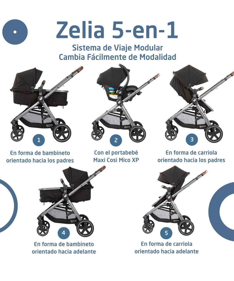 Maxi-Cosi Carriola Zelia 2 Max 5 En 1 Negra