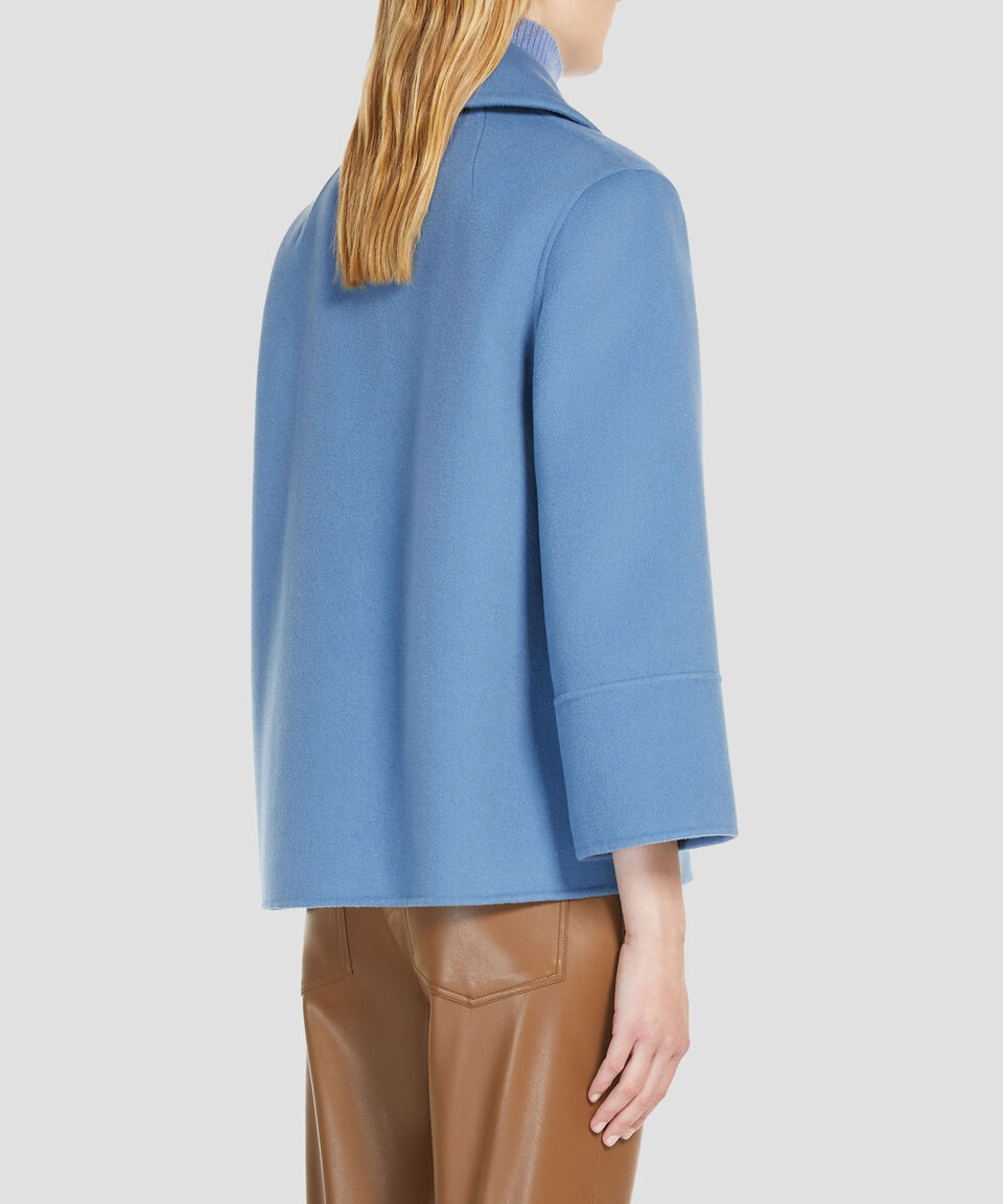 MaxMara Abrigo Corto Con Botonadura Mujer