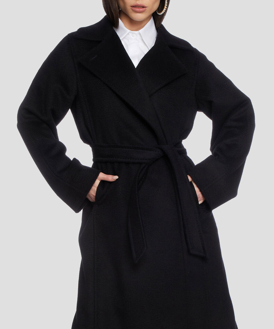 MaxMara Abrigo Largo Con Botón Mujer