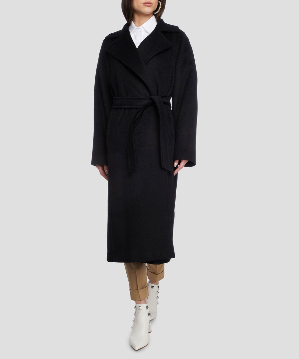 MaxMara Abrigo Largo Con Botón Mujer
