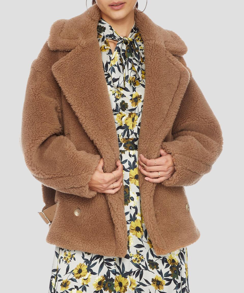 MaxMara Abrigo Midi Con Botonadura Mujer