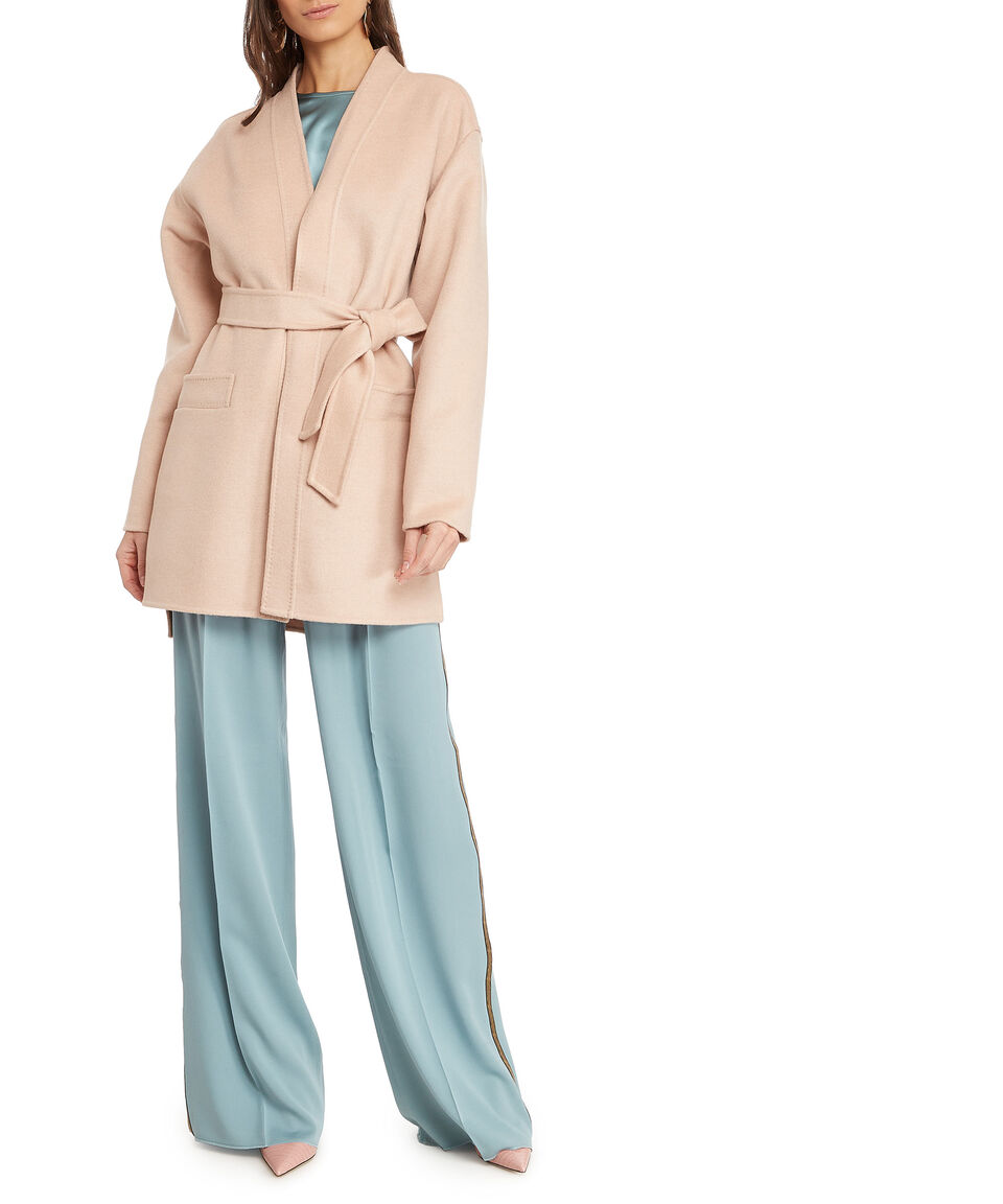 MaxMara Abrigo Tres Cuartos Con Cinta Mujer