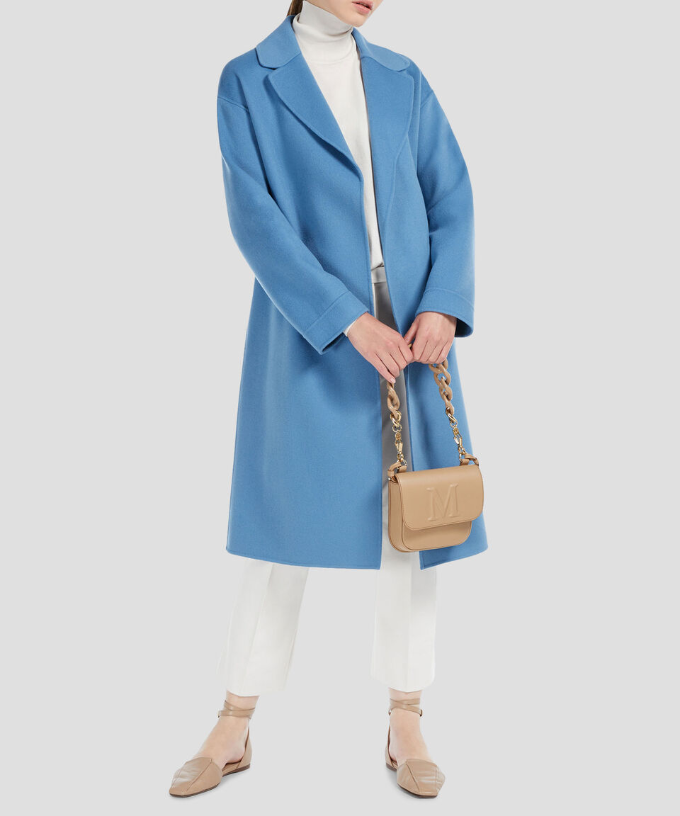 MaxMara Abrigo Tres Cuartos Con Cinta Mujer