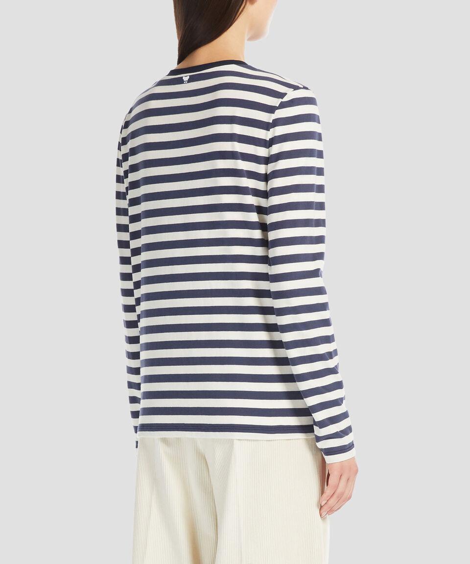 MaxMara Blusa Con Rayas Manga Larga Mujer