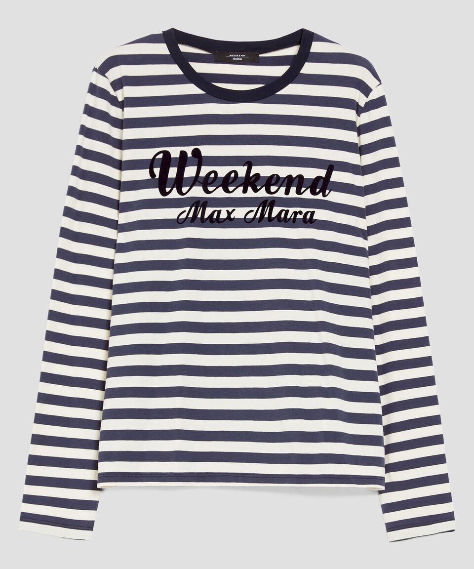 MaxMara Blusa Con Rayas Manga Larga Mujer