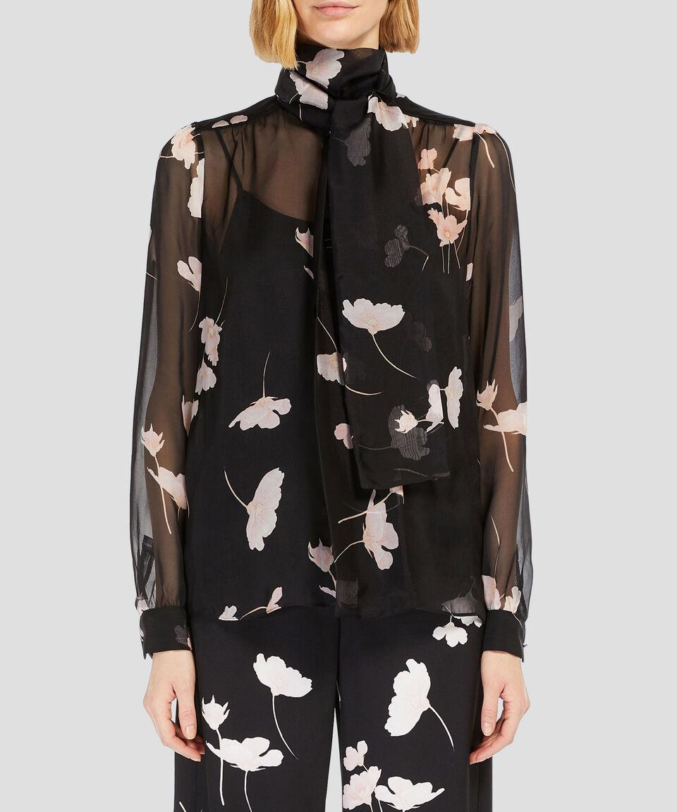 MaxMara Blusa estampada de manga larga Alfeo Mujer