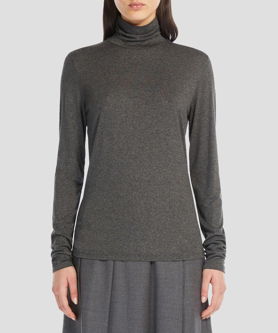 MaxMara Blusa jaspeada manga larga Mujer