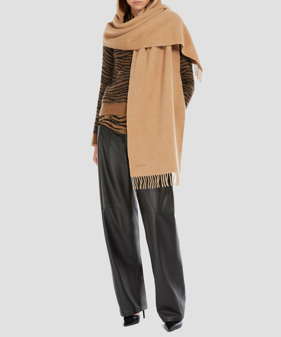 MaxMara Camisa Con Animal Print Manga Larga Mujer