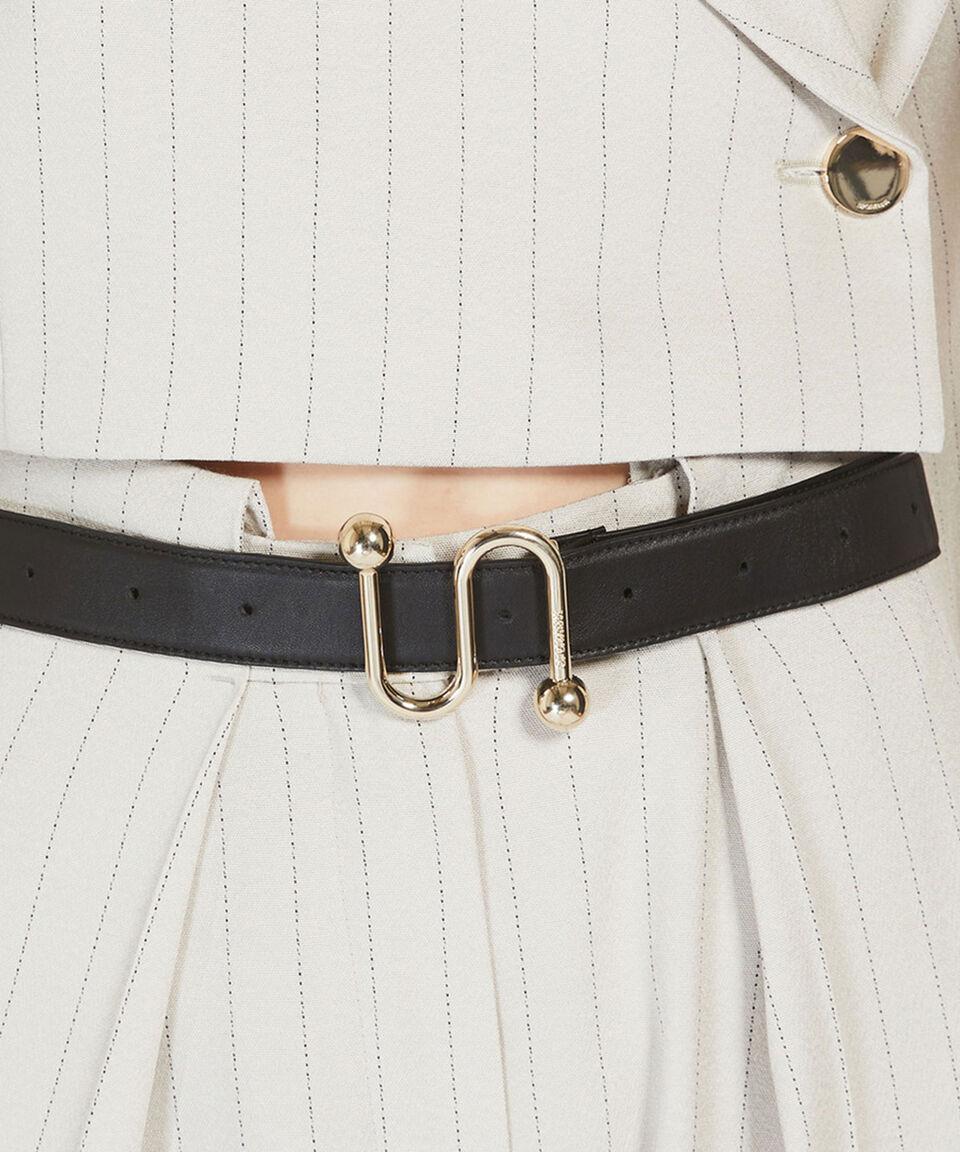 MaxMara Cinturón En Piel Casual Mujer