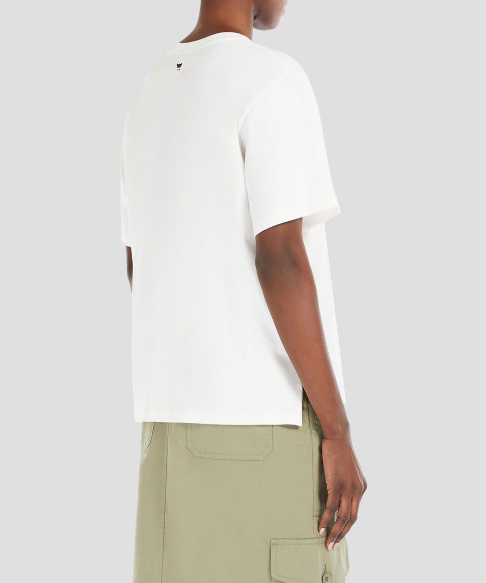 MaxMara Playera Cuello Redondo Manga Corta Mujer