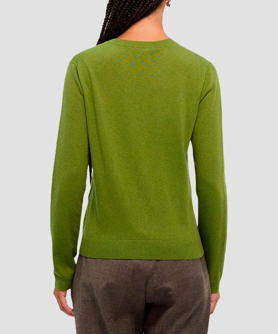 MaxMara Suéter Cuello Redondo Mujer