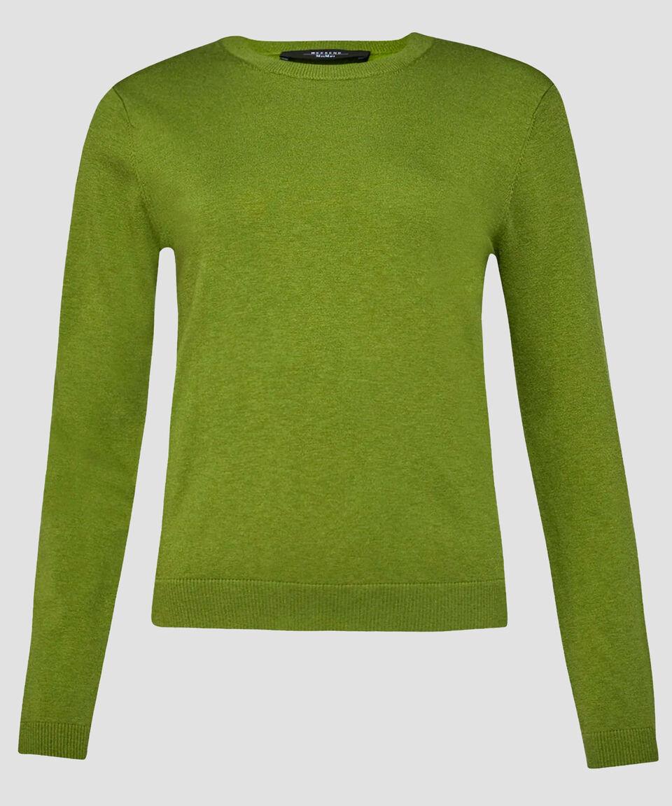 MaxMara Suéter Cuello Redondo Mujer