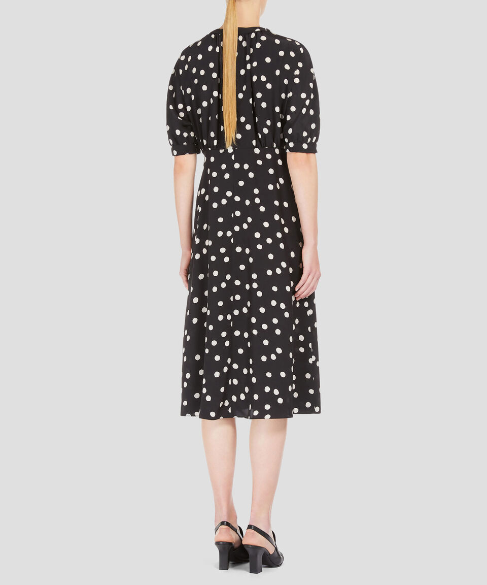 MaxMara Vestido Corto Con Puntos Mujer