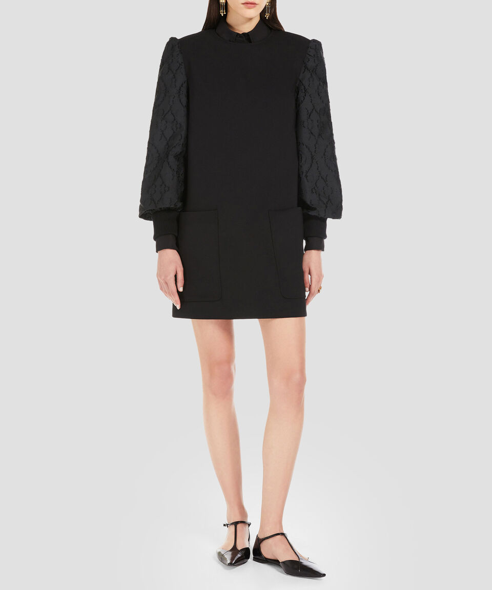 MaxMara Vestido Corto Manga Larga Ostile Mujer