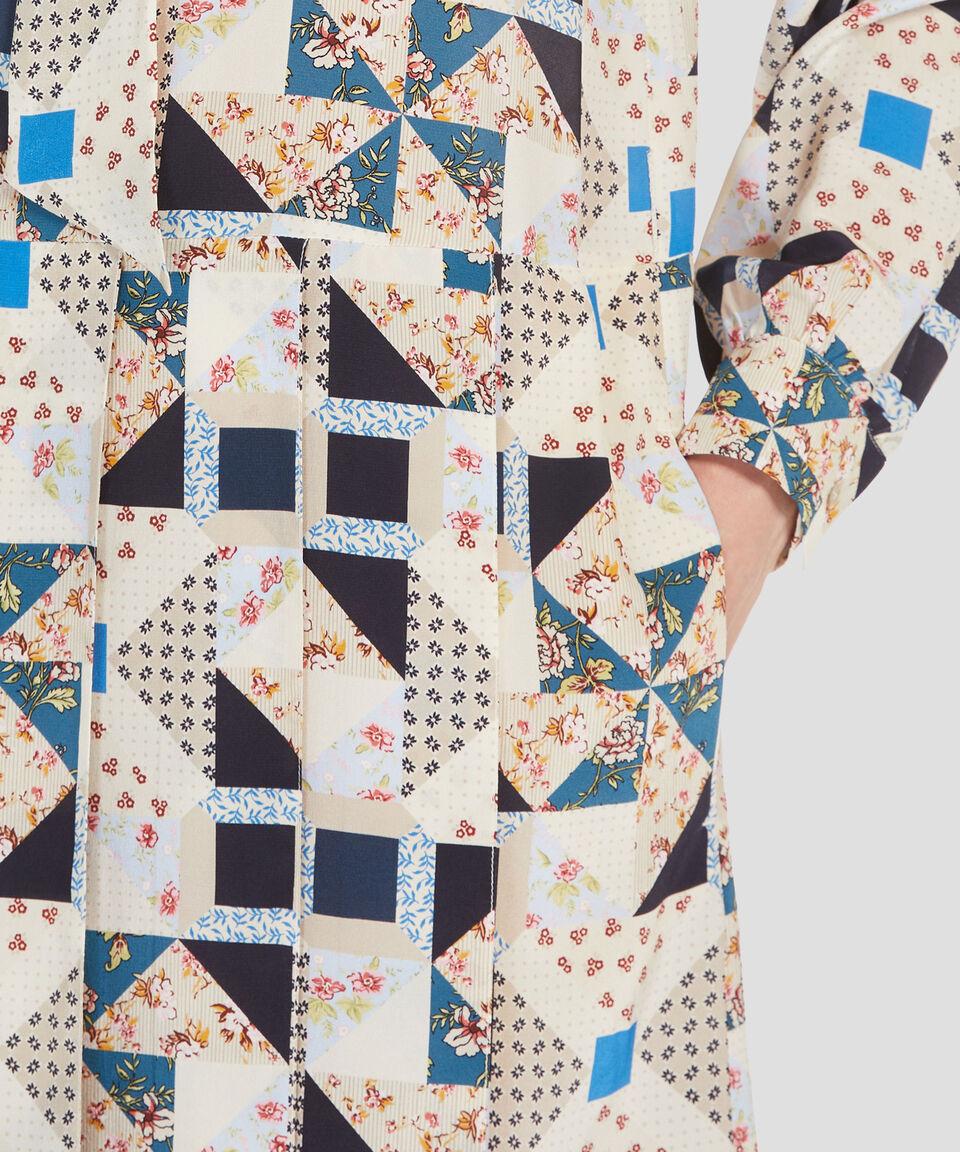 MaxMara Vestido Midi Estampado Mujer