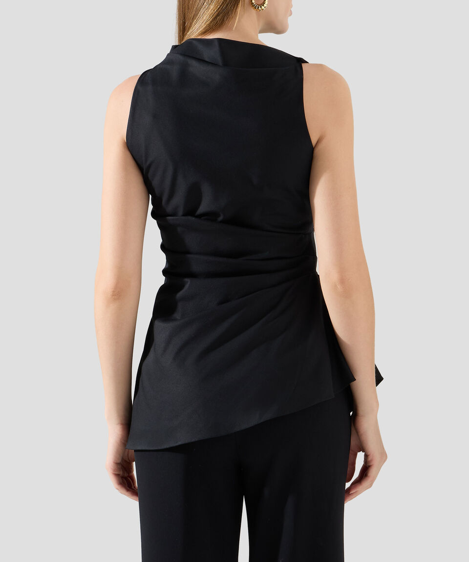 McQueen Blusa Lisa Sin Mangas Mujer