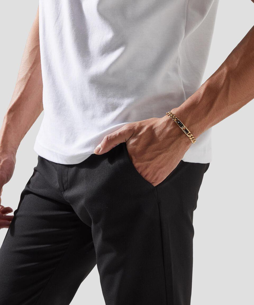 McQueen Brazalete Con Calavera Hombre