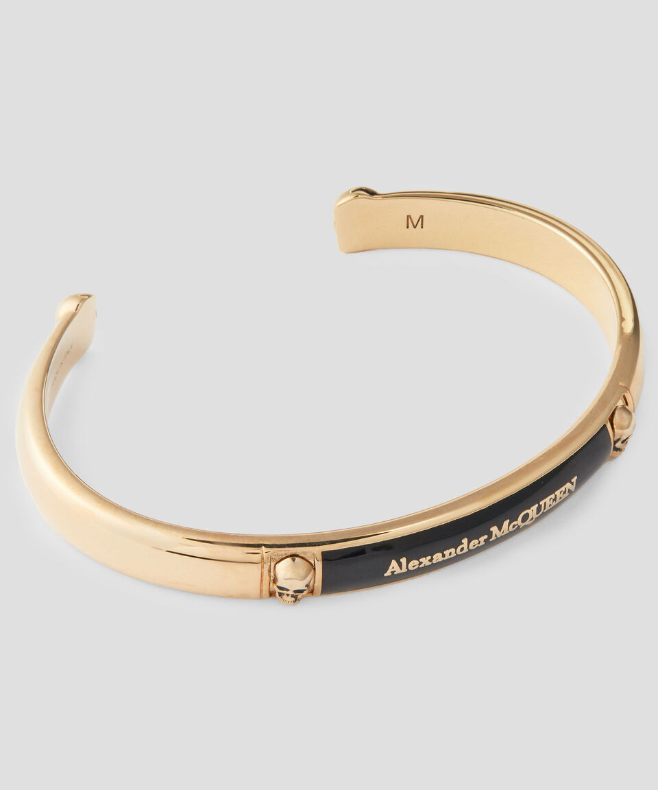 McQueen Brazalete con Calavera Hombre