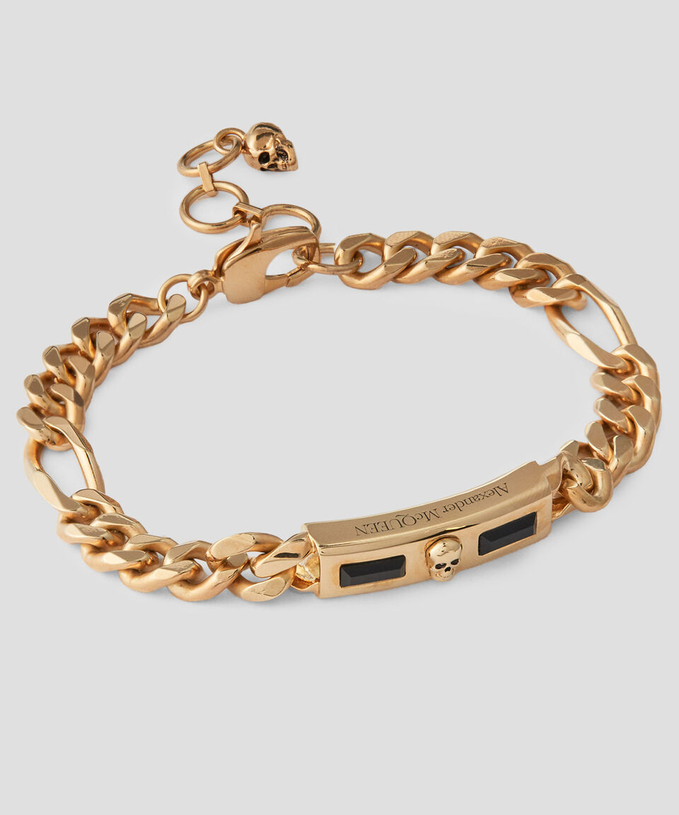 McQueen Brazalete Con Calavera Hombre