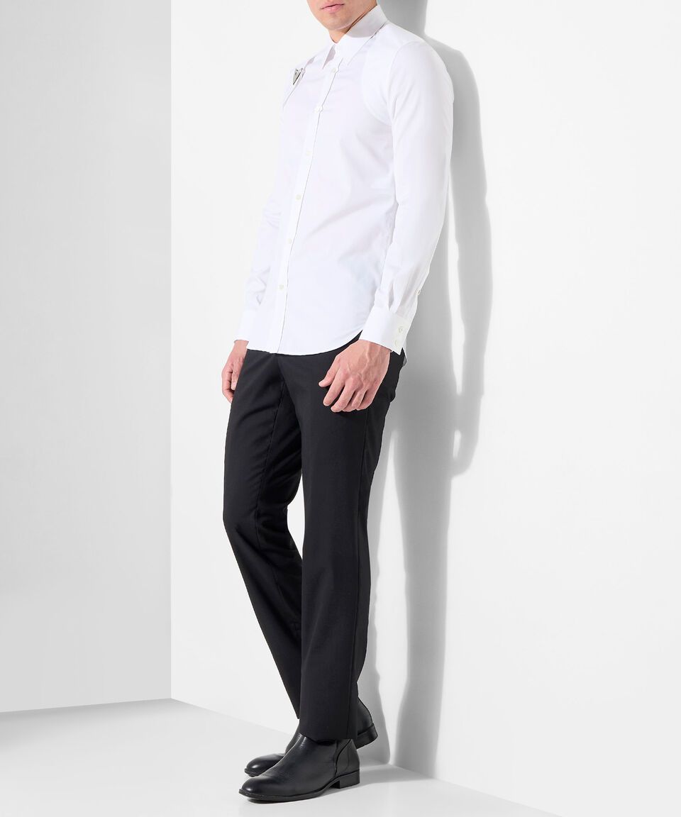 McQueen Camisa Con Manga Larga Hombre