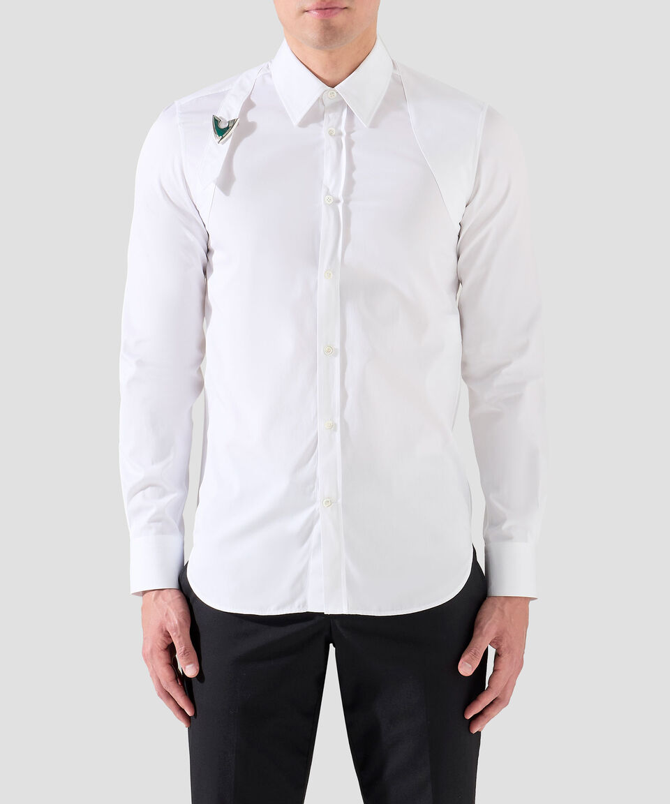 McQueen Camisa Con Manga Larga Hombre