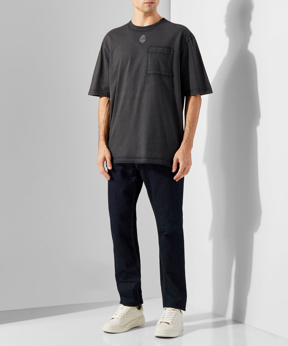 McQueen Playera Con Calavera De Manga Corta Hombre