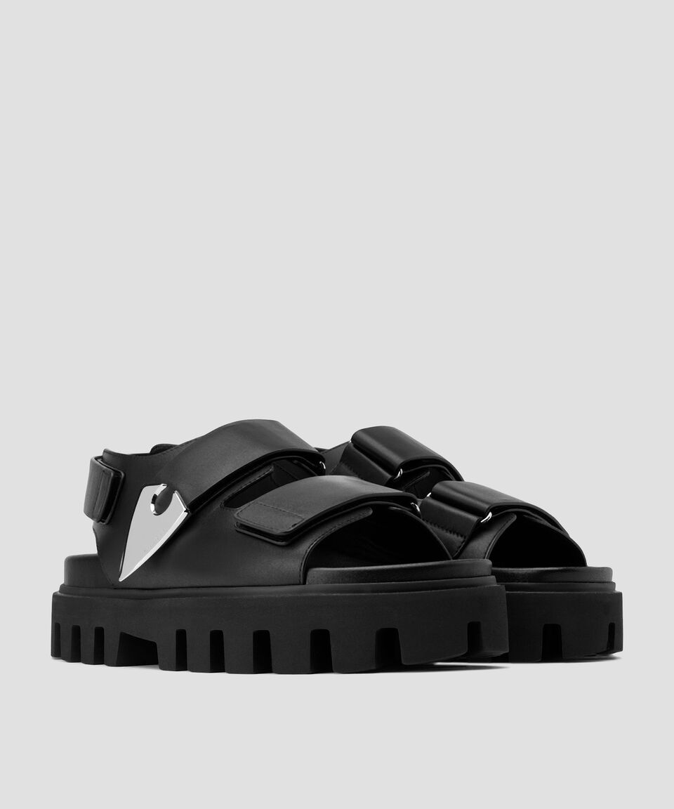 McQueen Sandalias Con Plataforma Hombre