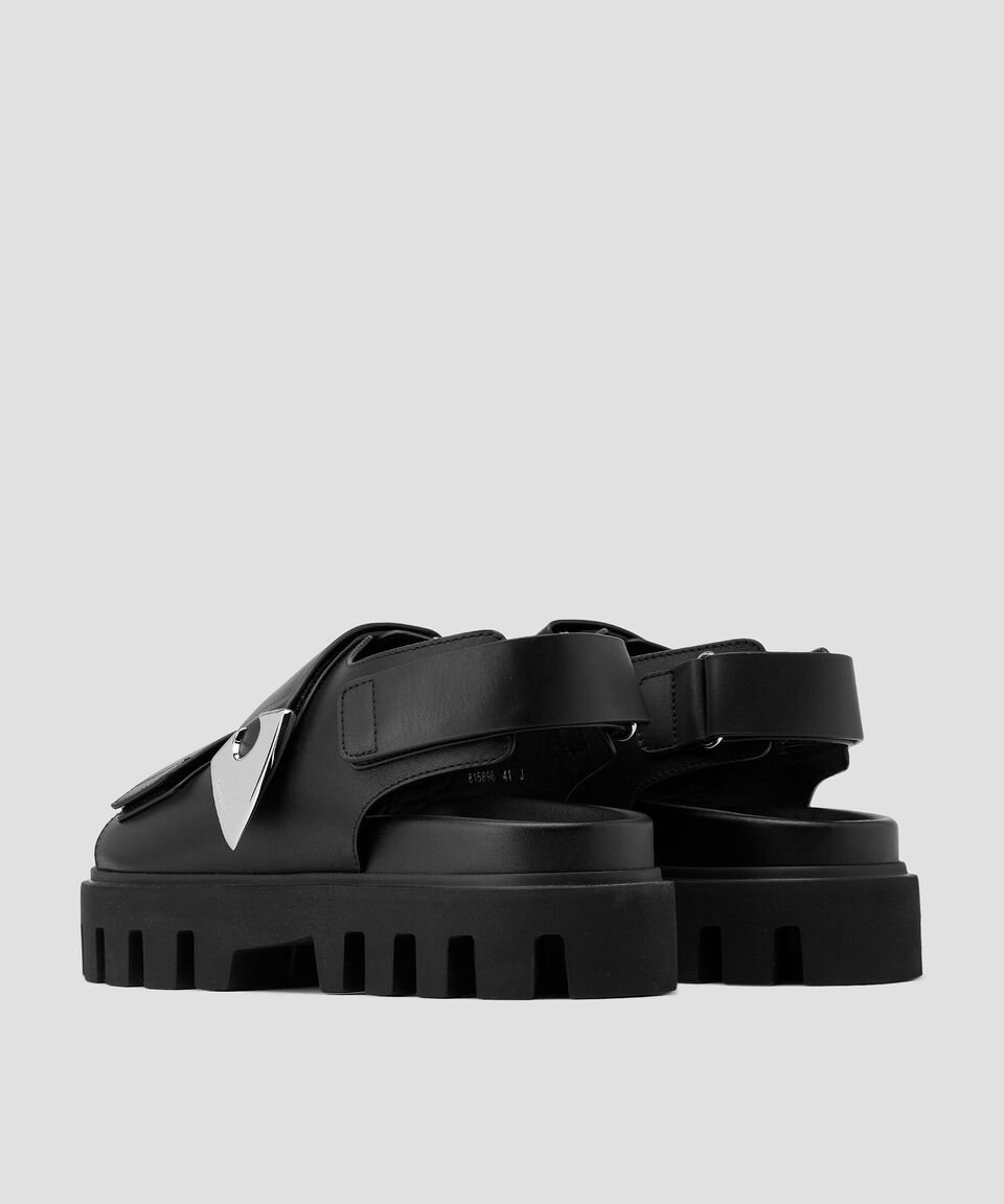 McQueen Sandalias Con Plataforma Hombre