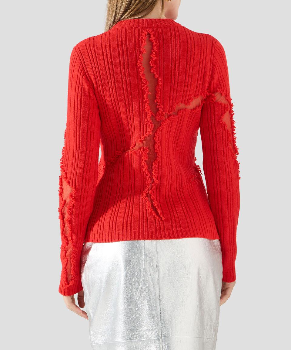 McQueen Suéter Cuello Redondo Mujer