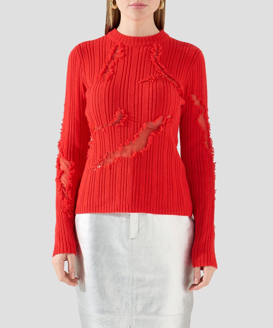 McQueen Suéter cuello redondo Mujer