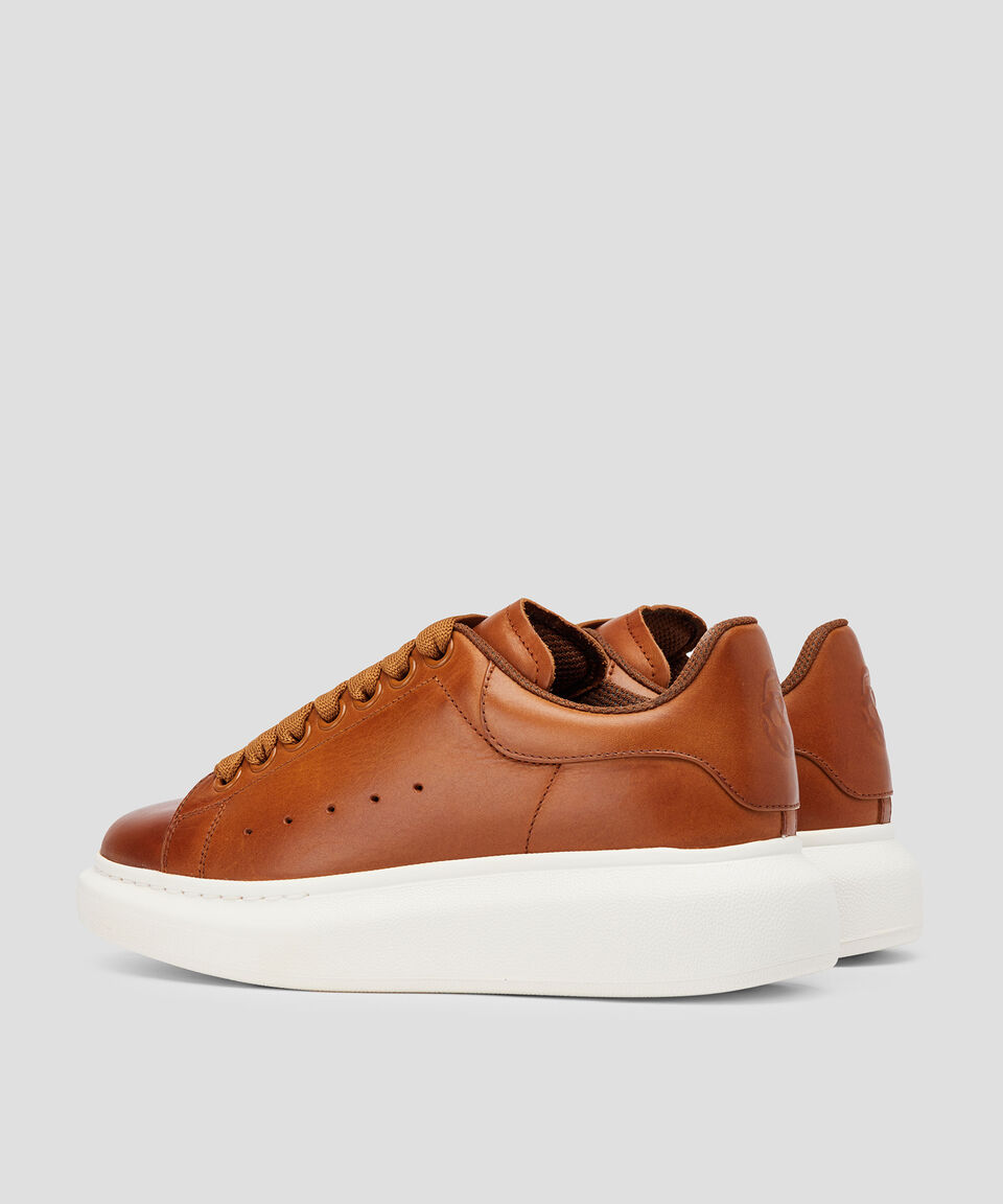 McQueen Tenis Casuales En Piel Tuscan Mujer