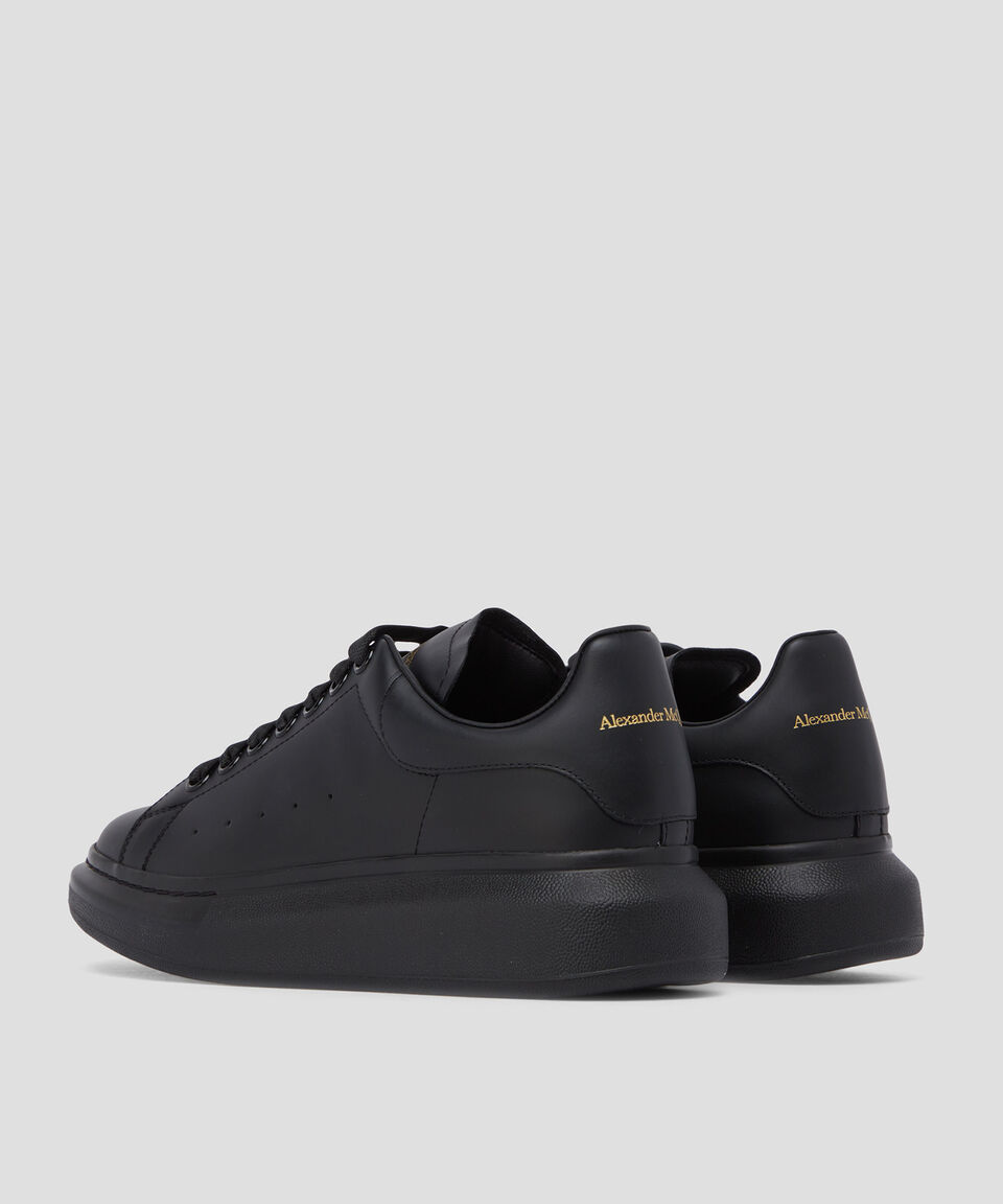 McQueen Tenis De Piel Con Logotipo En Talón Hombre