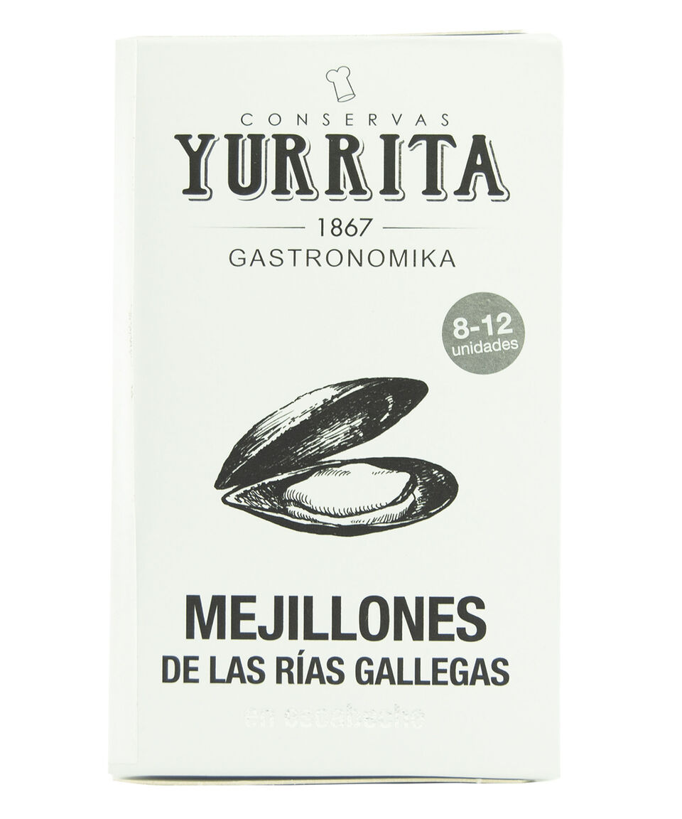 Yurrita Mejillones de las rías gallegas en escabeche 111 gr