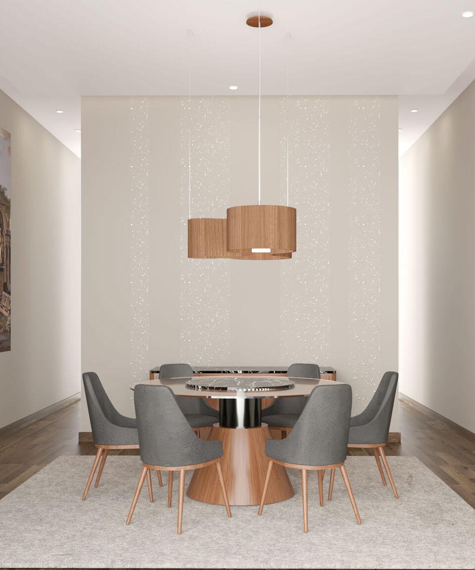 The MAAD Collection Mesa De Comedor Beverly En Vidrio