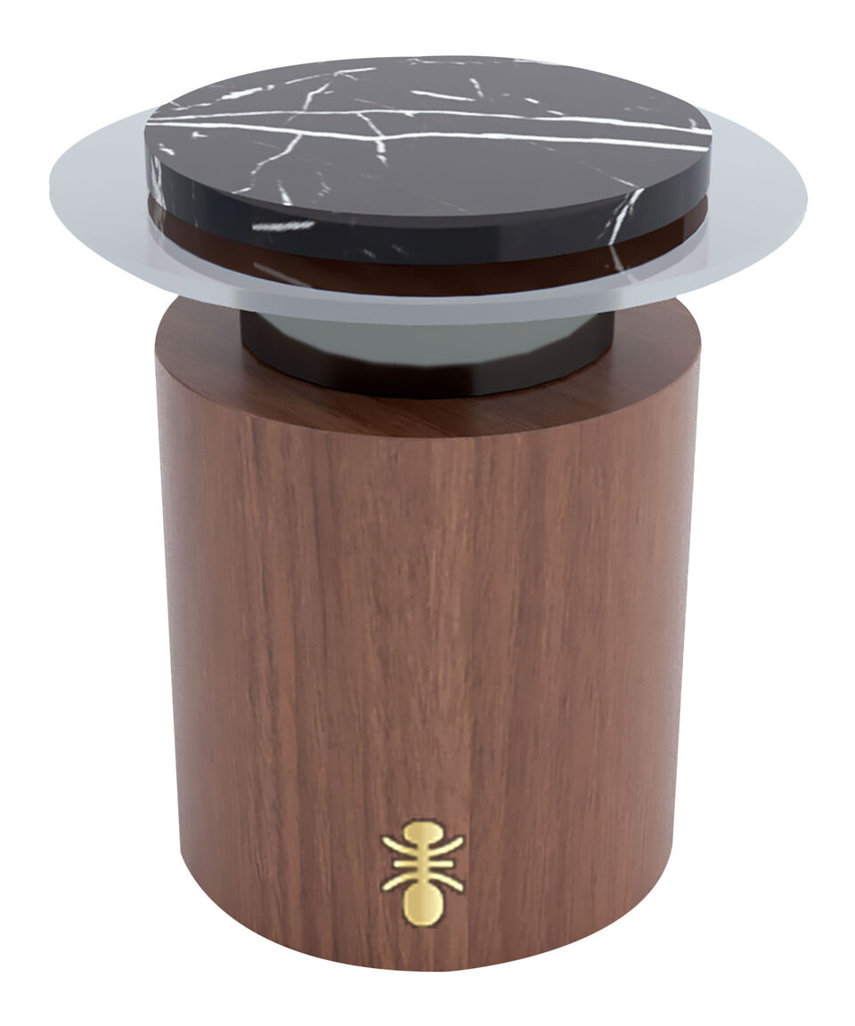 The MAAD Collection Mesa Lateral Beverly Chica En Vidrio