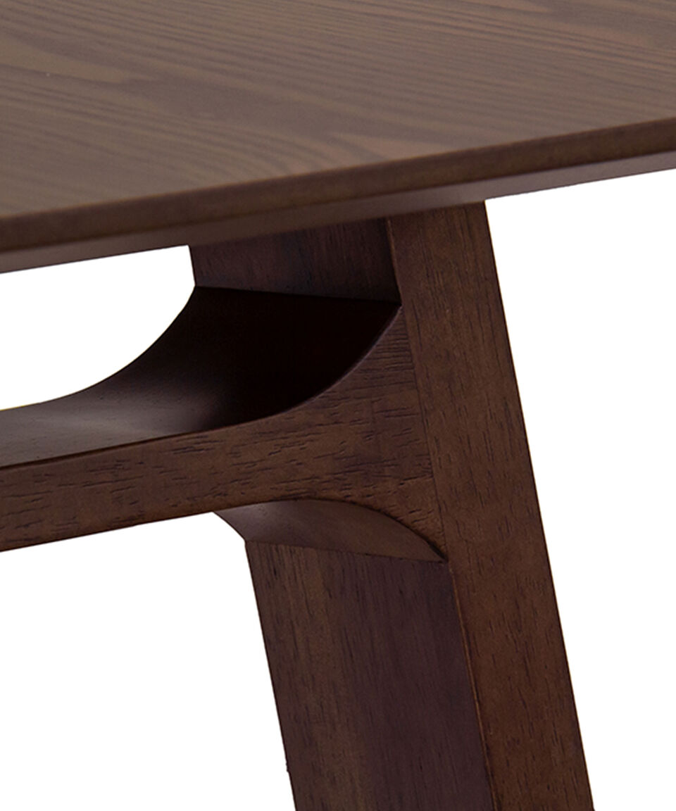 Maderarte Mesa Para Comedor Bek En Chapa De Madera Nogal