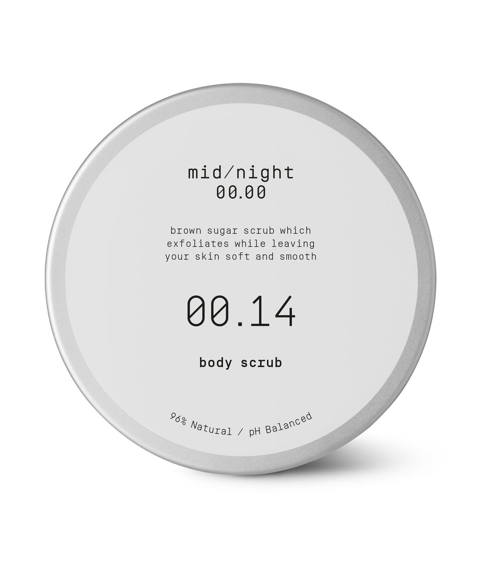 Midnight 00.00 Exfoliante Body Scrub 00.14 200 ml