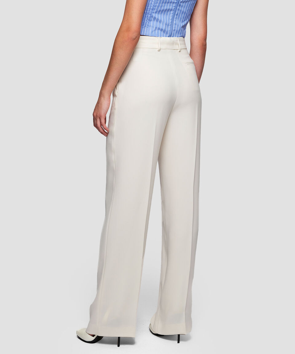 Mirto Pantalón Largo Liso Mujer