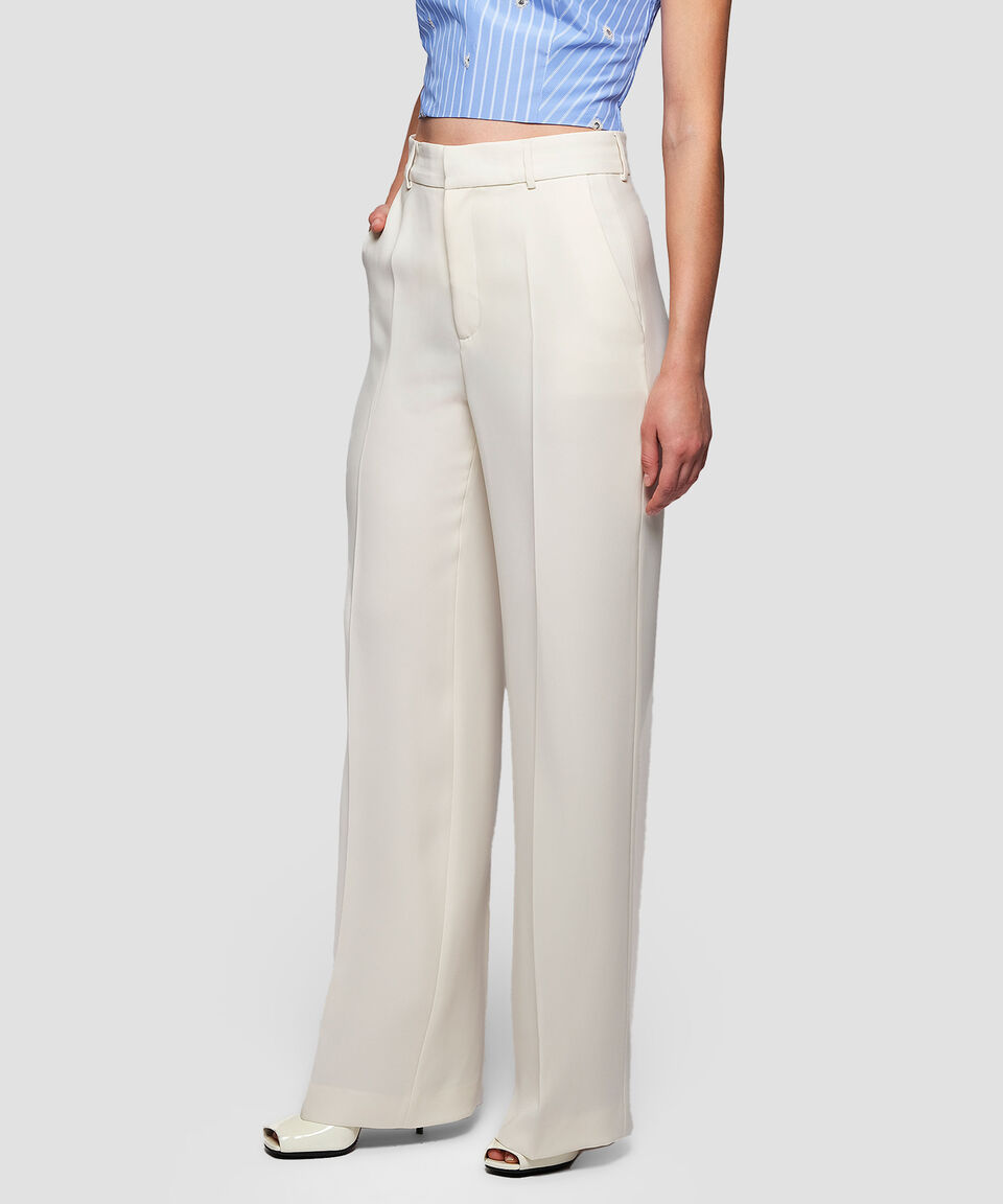 Mirto Pantalón largo liso Mujer