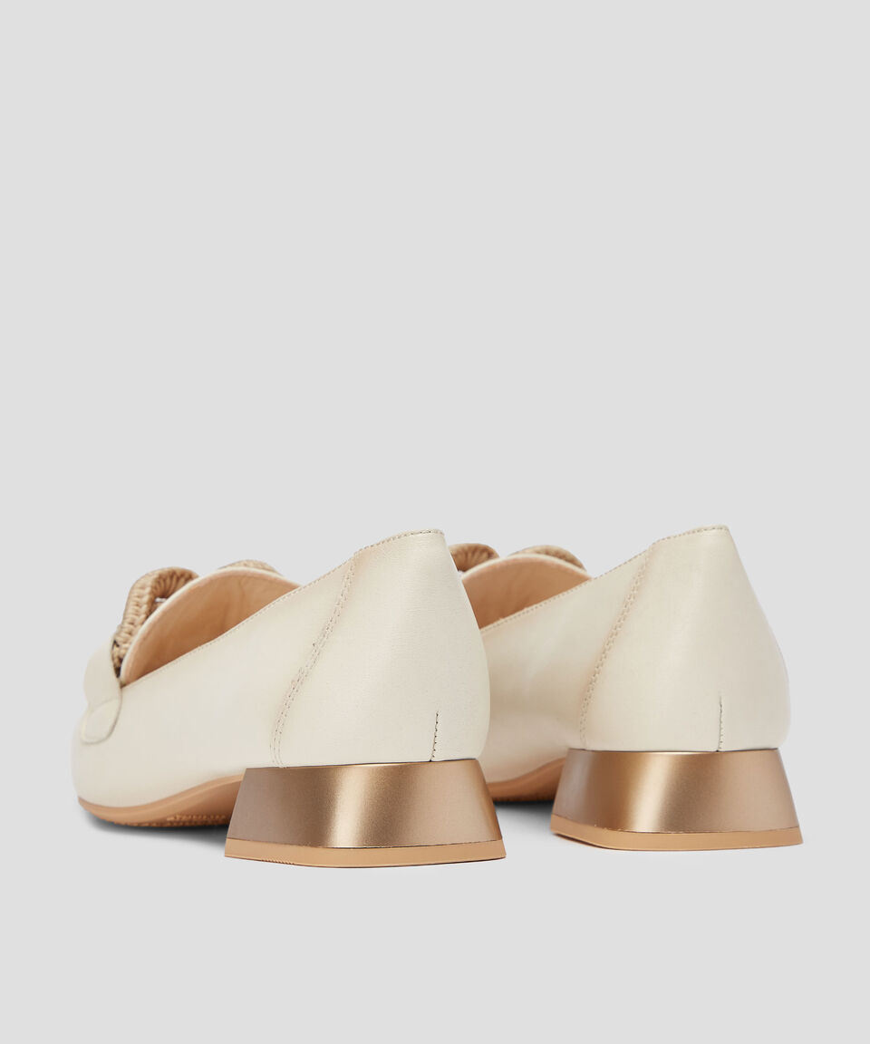 Hispanitas Mocasines En Piel Con Tacón Ancho De 3 Cm Mujer