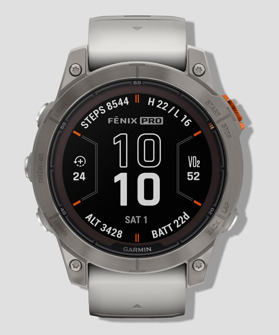 Garmin Monitor Deportivo Fenix 7 Pro – Sapphire Solar Edition Multideporte