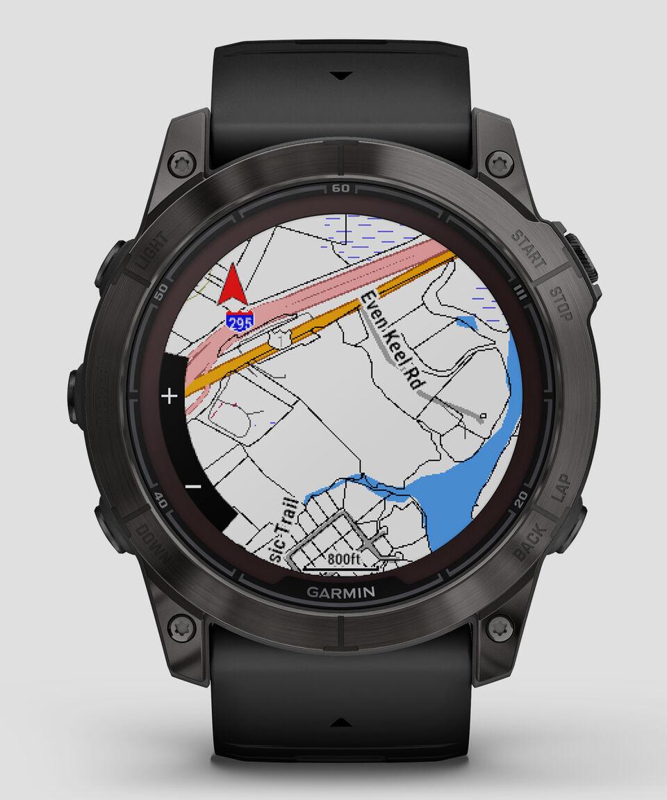 Garmin Monitor Deportivo Fenix 7X Pro – Sapphire Solar Edition Multideporte