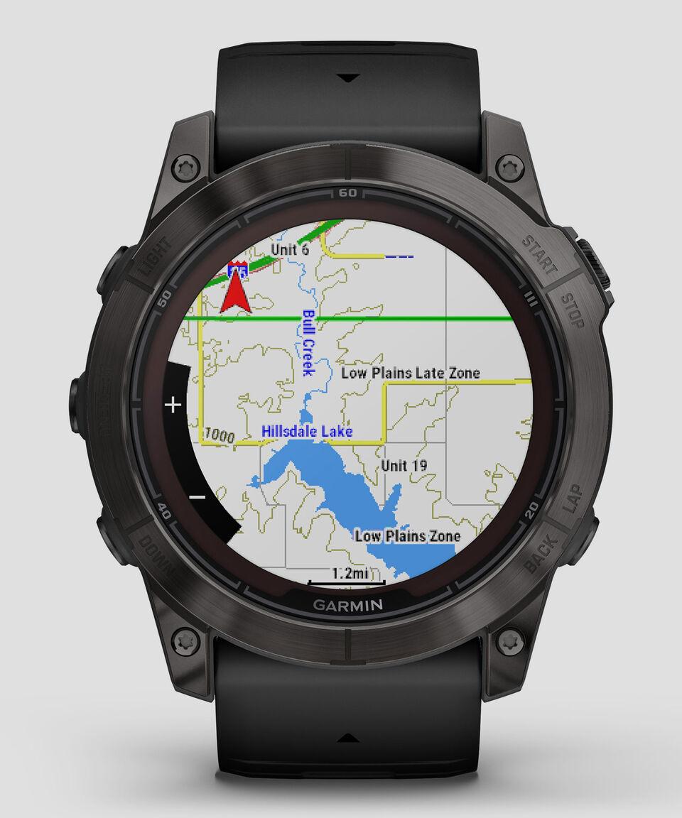 Garmin Monitor Deportivo Fenix 7X Pro – Sapphire Solar Edition Multideporte