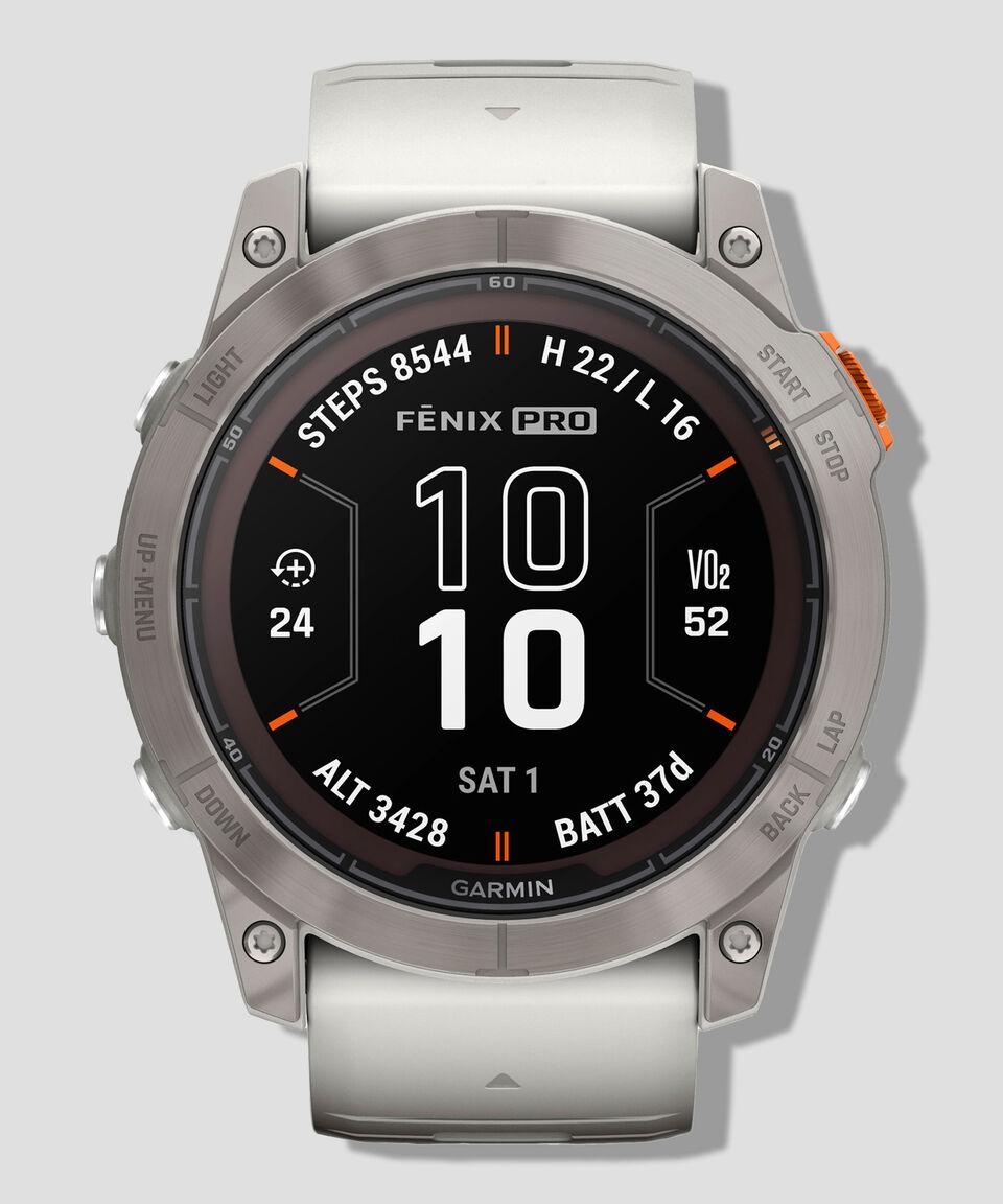 Garmin Monitor Deportivo Fenix 7X Pro – Sapphire Solar Edition Multideporte