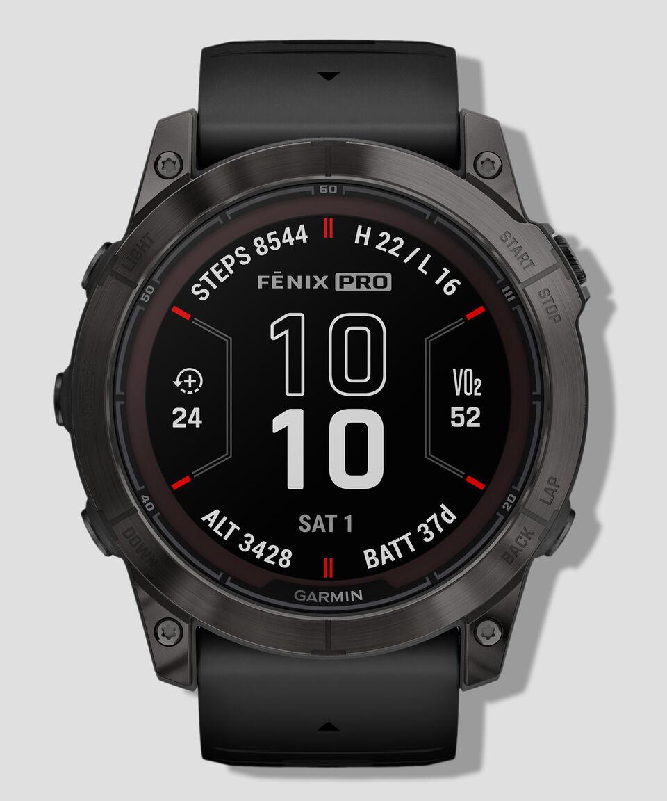 Garmin Monitor Deportivo Fenix 7X Pro – Sapphire Solar Edition Multideporte