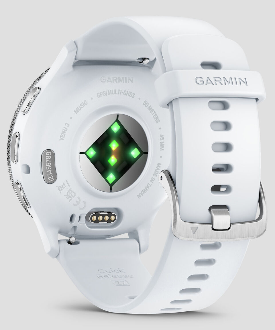 Garmin Monitor Venu 3 Whitestone + Passivated Deportivo