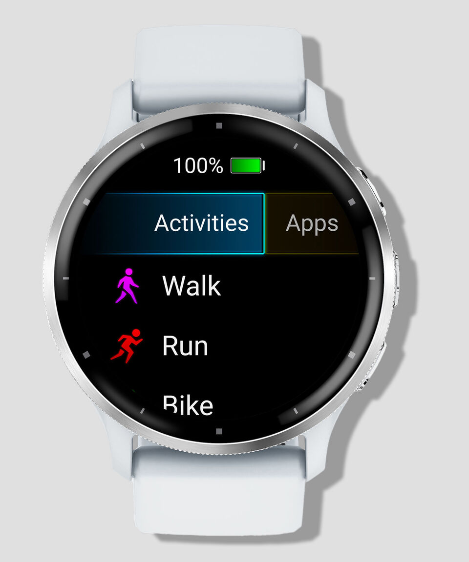 Garmin Monitor Venu 3 Whitestone + Passivated Deportivo