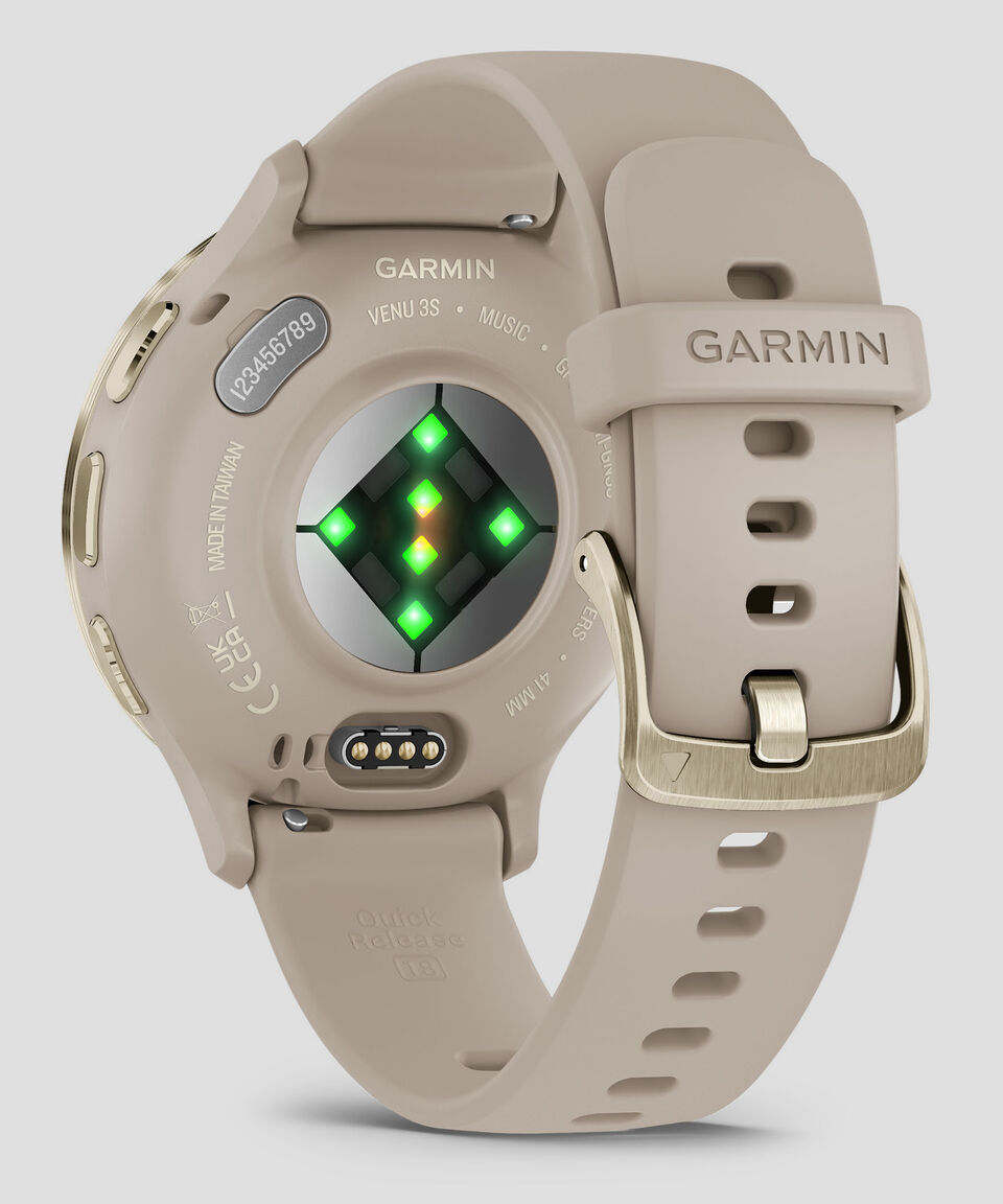Garmin Monitor Venu 3S French Gray + Soft Gold Deportivo